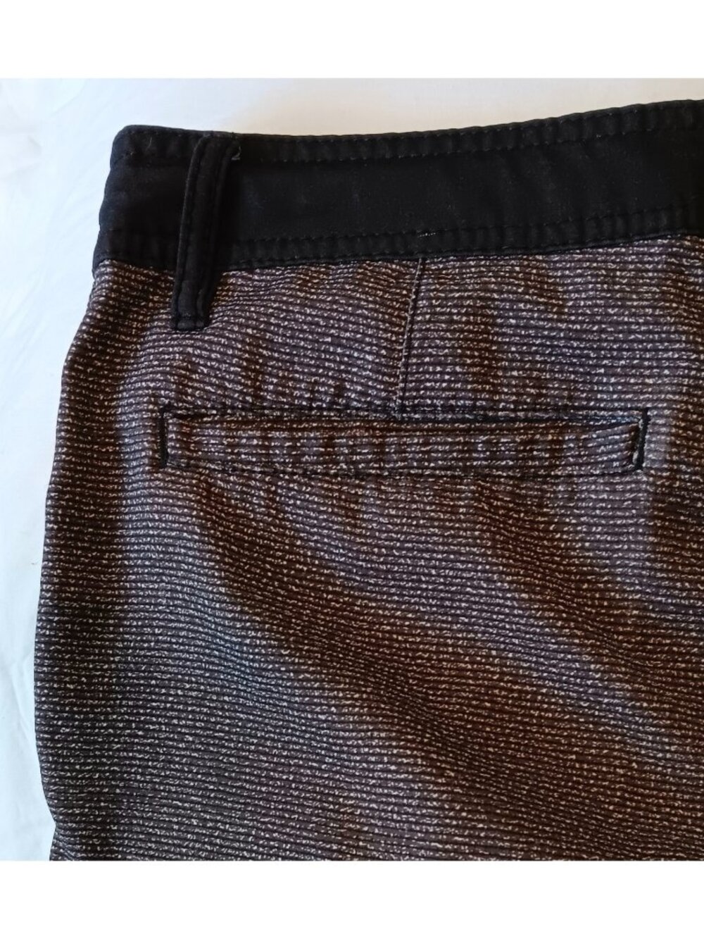 O'Neill Hybrid Board Shorts 32 Gray Black Zipper Pockets Men's Swimsuit - Picture 8 of 13